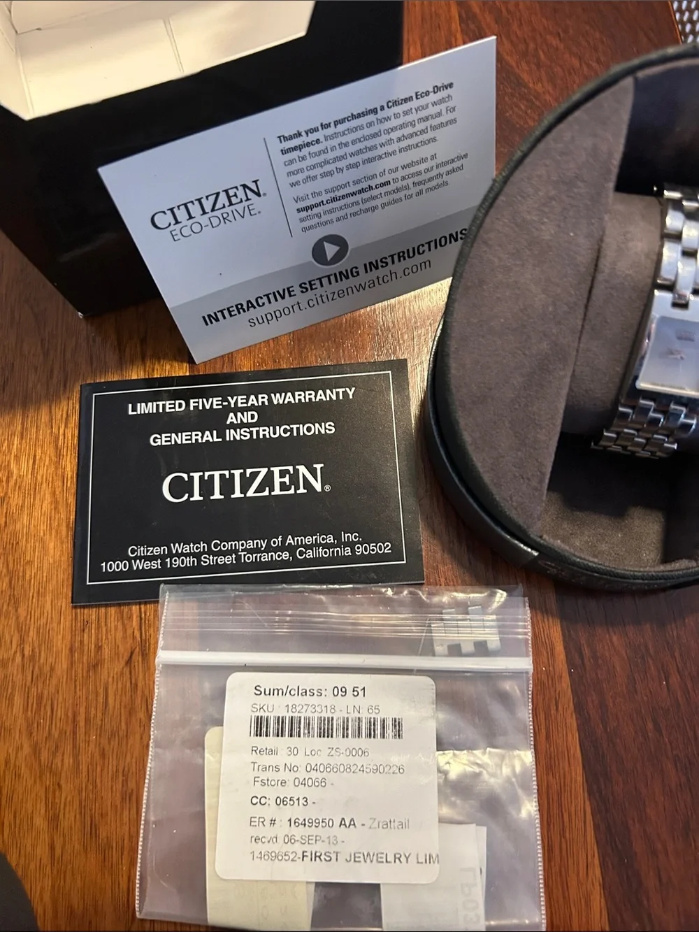 Citizen Silver Stainless Steel Women's Bracelet Watch with White Dial